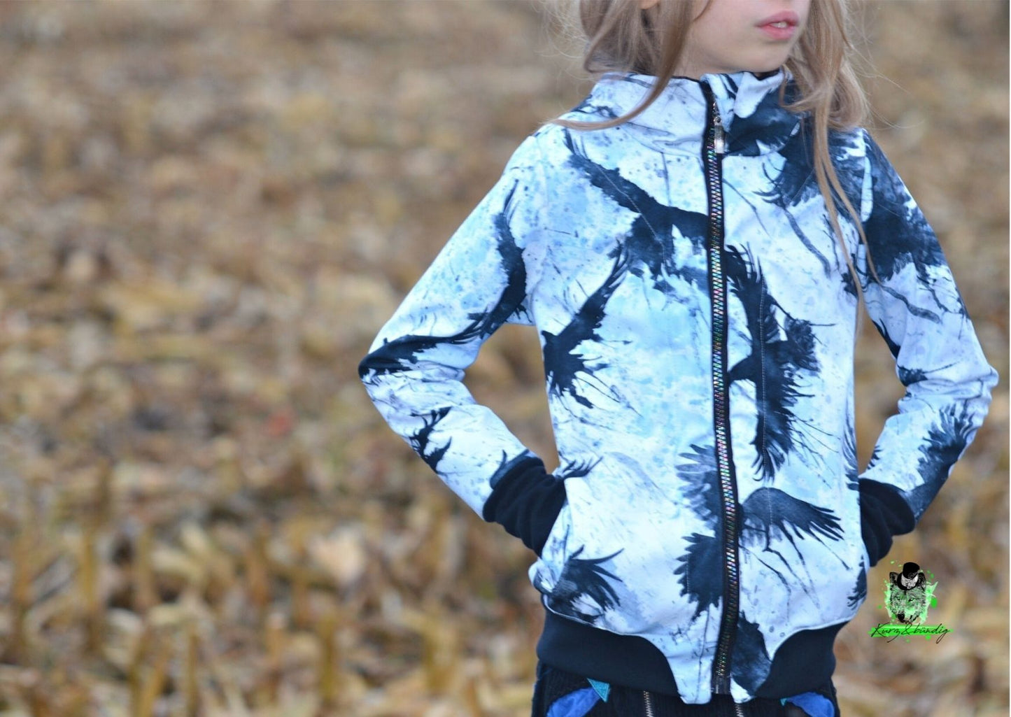 lilla Frostknöl - Kinder Sweatjacke Gr. 74-164