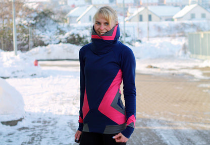 Popväska - Raglan Pulli, Hoodie, Shirt Gr. 30-48