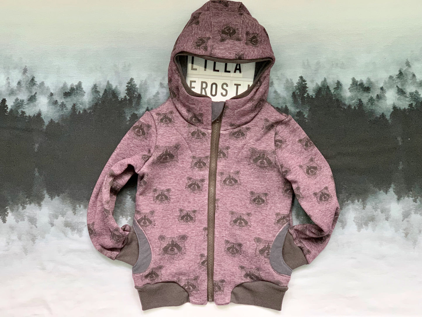 lilla Frostknöl - Kinder Sweatjacke Gr. 74-164