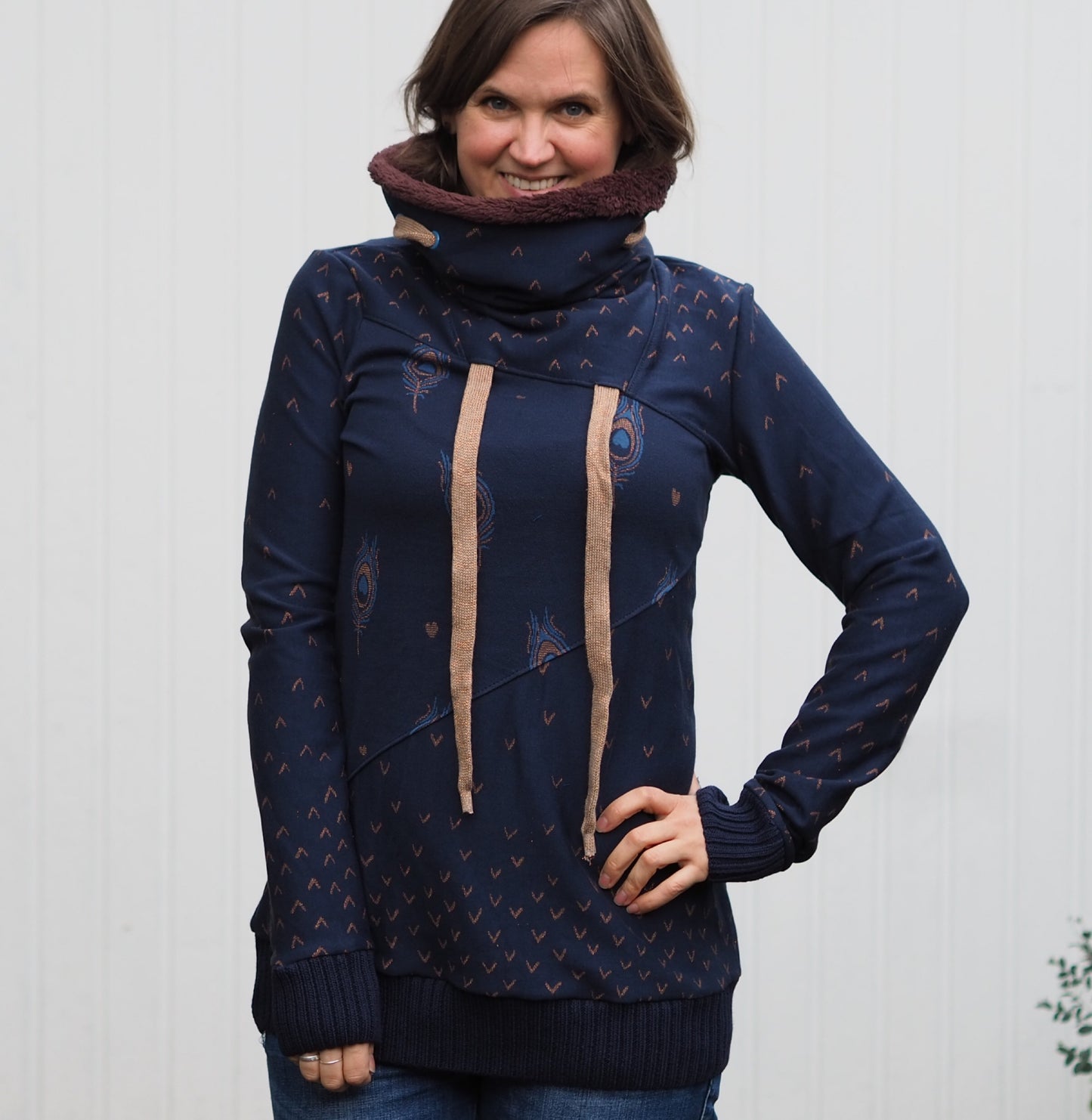 Hej Tjej! - Hoodie Gr. 30-48