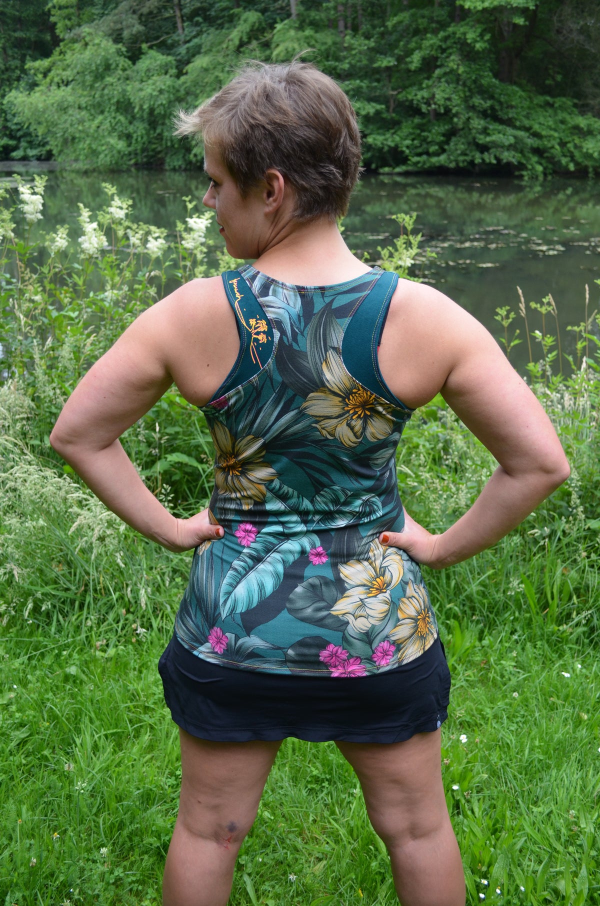 Trollslända - Top, Shirt mit Racerback Gr. 30-46