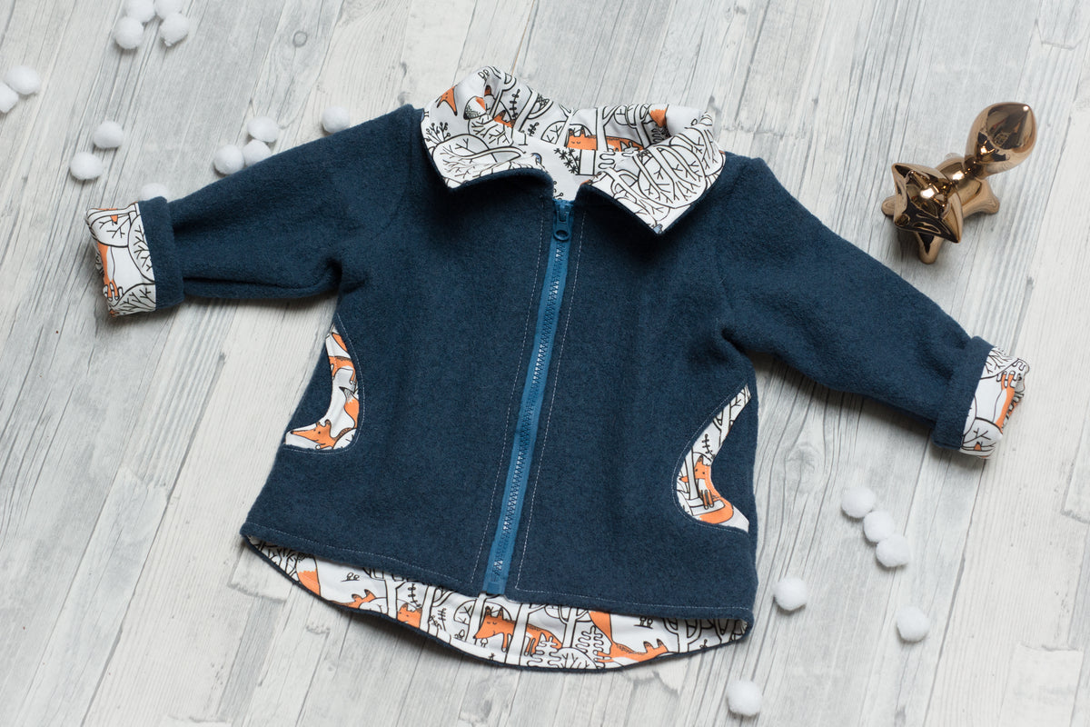 Lilla Vinter Frostknöl - Softshelljacke, Draußenjacke, Walkjacke, Winterjacke für Kinder Gr. 74-164