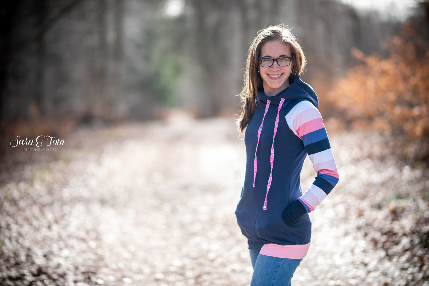 Popväska - Raglan Pulli, Hoodie, Shirt Gr. 30-48