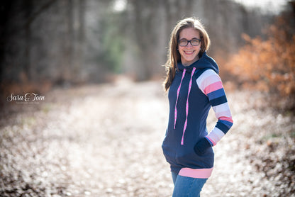 Popväska - Raglan Pulli, Hoodie, Shirt Gr. 30-48