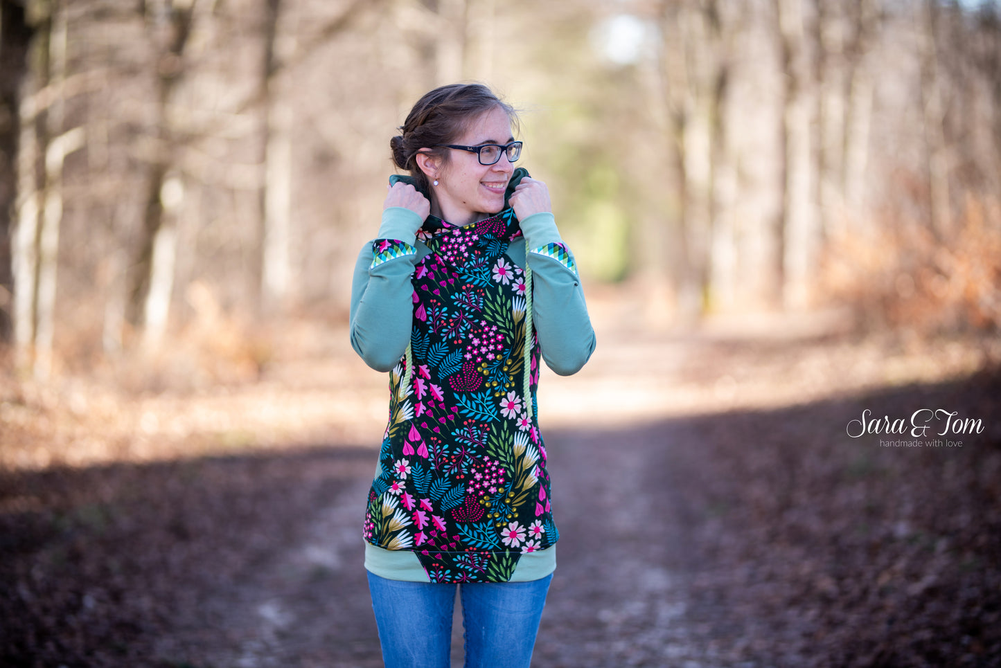 Popväska - Raglan Pulli, Hoodie, Shirt Gr. 30-48