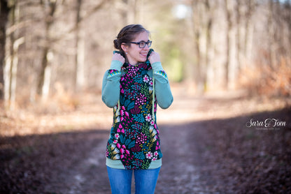 Popväska - Raglan Pulli, Hoodie, Shirt Gr. 30-48