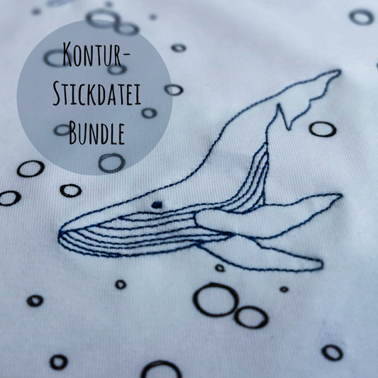 DOODLE - STICKDATEI GEMALTER WAL "WALENTIN" BUNDLE