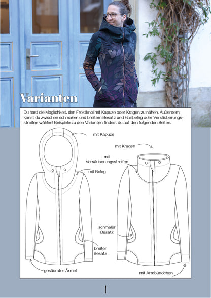 Frostknöl - Sweatjacke/ Hoodiejacke Gr. 30-50
