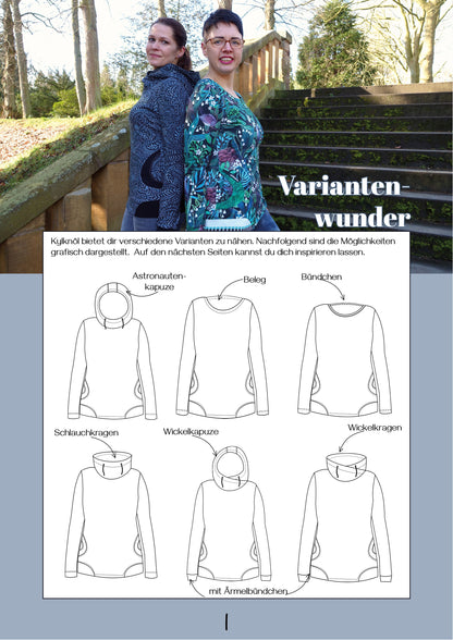 Kylknöl - Hoodie, Pulli, Shirt Gr. 30-50