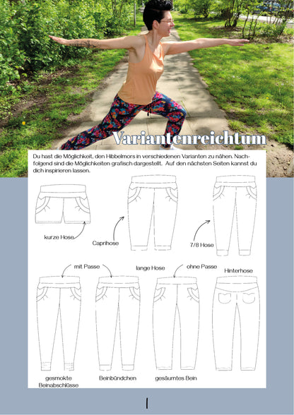 Hibbelmors - kurze Hose , Capri, 7/8 & lange Hose Gr. 30-48