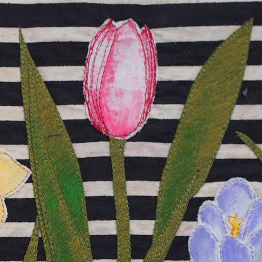 Applikationsvorlage Tulpen