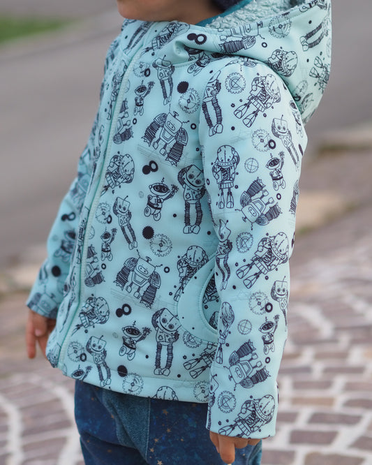 Lilla Vinter Frostknöl - Softshelljacke, Draußenjacke, Walkjacke, Winterjacke für Kinder Gr. 74-164